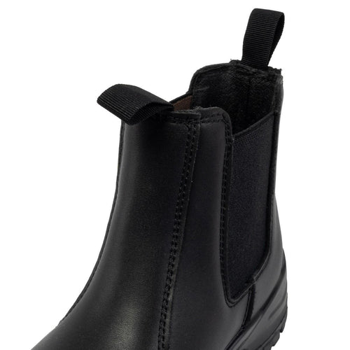 Apache Brooks — Recycled leather black dealer boot — Brooks