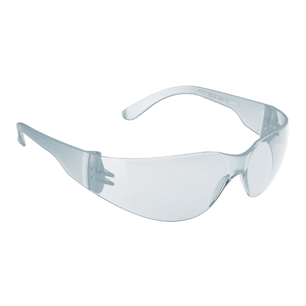 Stealth™ 7000 Safety Specs - Clear N Anti-scratch/Anti-mist Lenses - Clear Frames