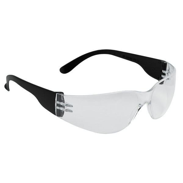 Junior Stealth™ 7000 Safety Specs - Clear Lenses - Clear Frames