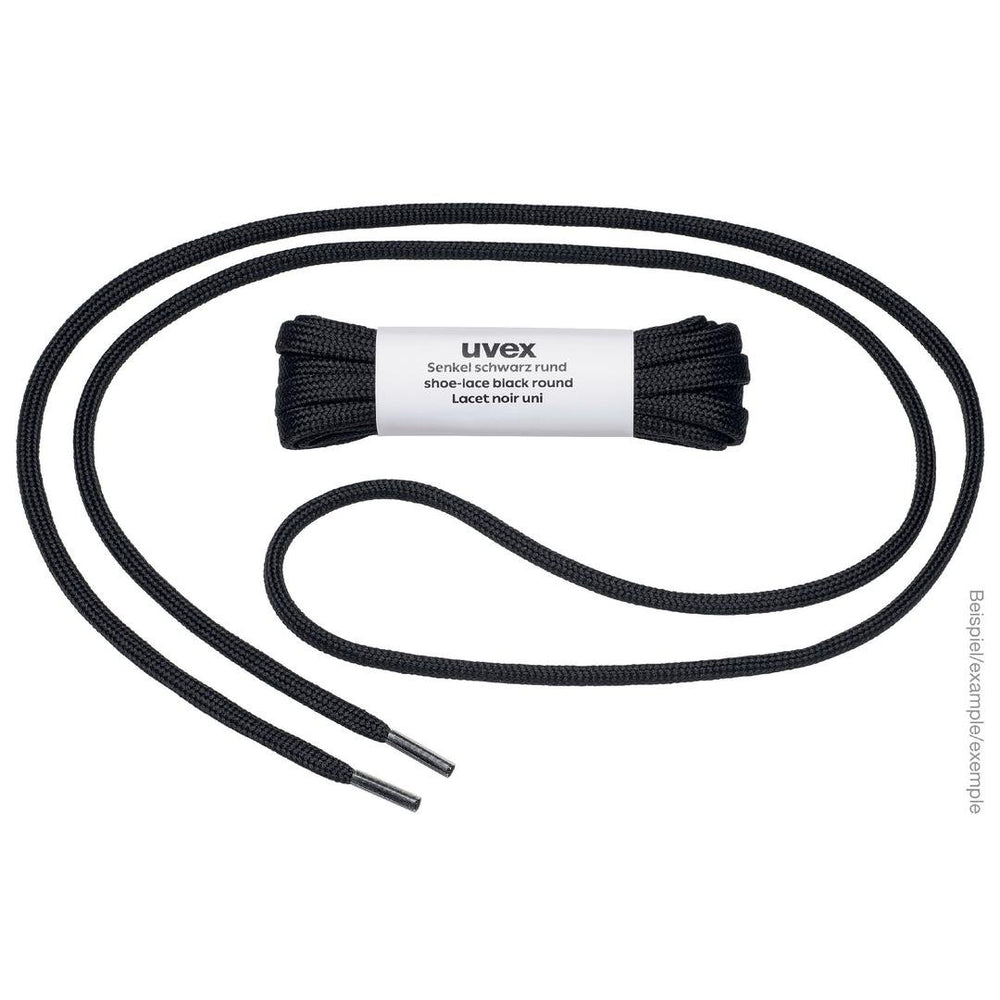 uvex round black laces