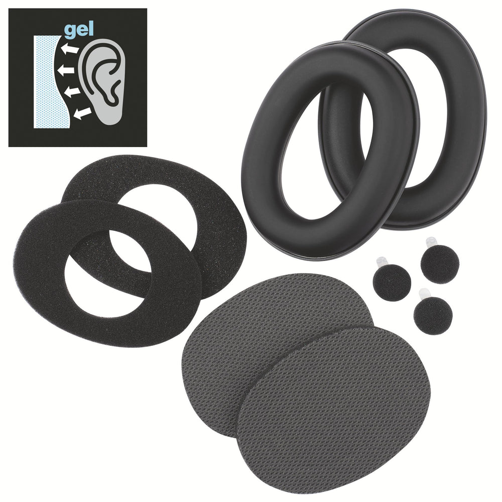 uvex aXess series hygiene kit with gel ear pads