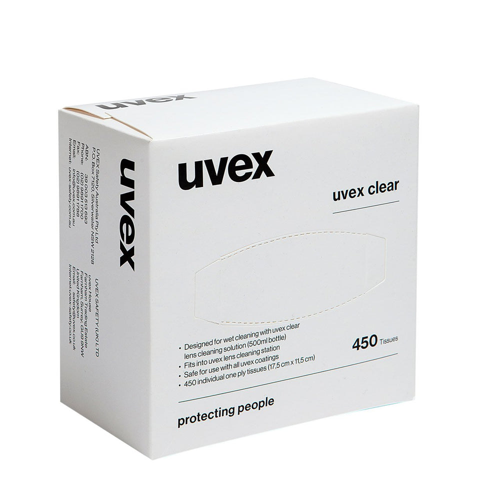 uvex lens cleaning tissues