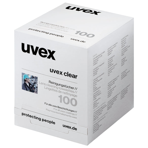uvex lens cleaning towelettes