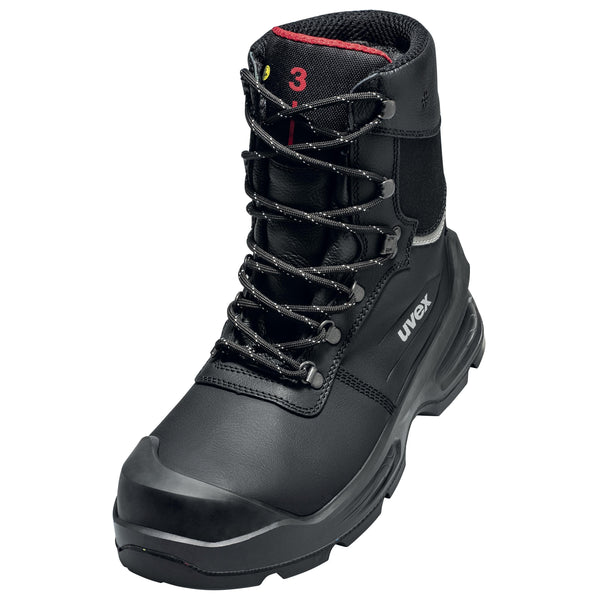 uvex 3 quatro high-leg boot S3 FO CI SC SR — Uvex 68812 official product photo