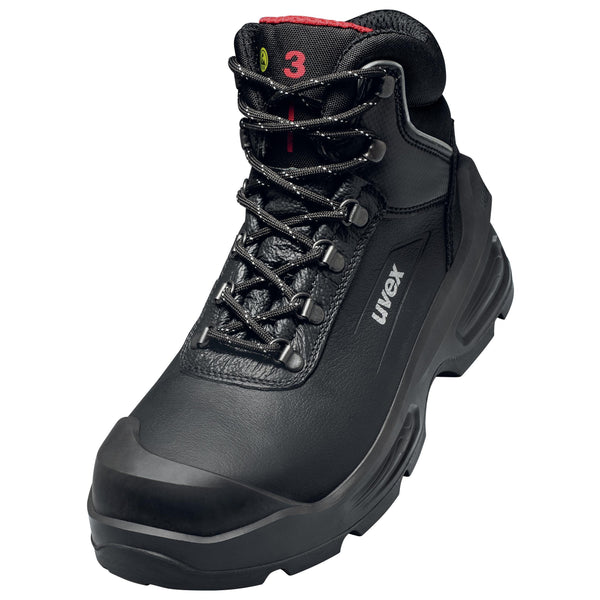 uvex 3 quatro lace-up boot S3 FO CI SC SR — Uvex 68792 official product photo