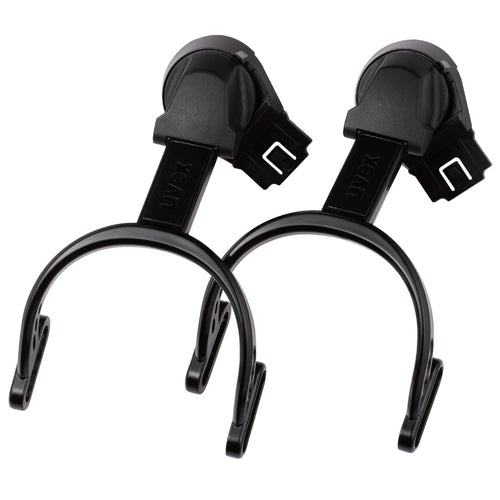 Earmuff helmet connection for 30-mm slot