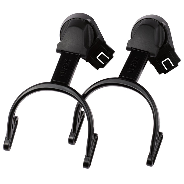 Earmuff helmet connection for 30-mm slot