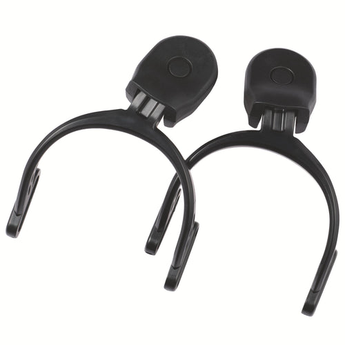 Ear defenders helmet connection for uvex bayonet system