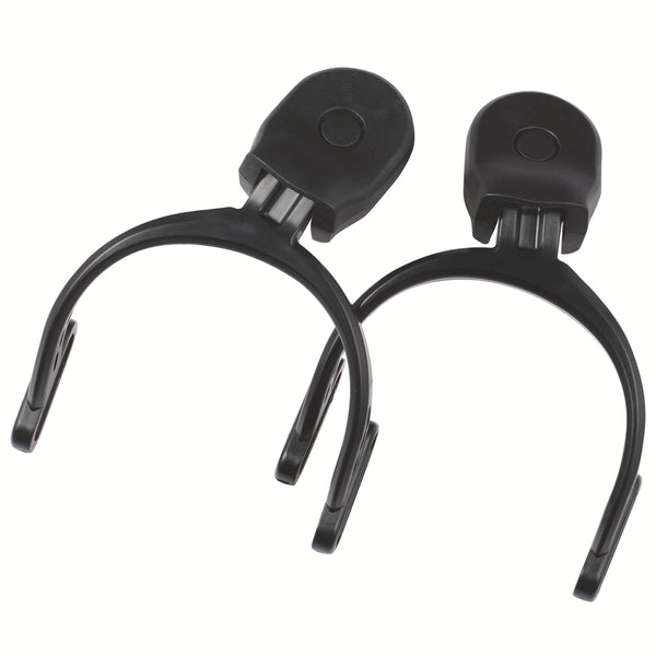 Ear defenders helmet connection for uvex bayonet system