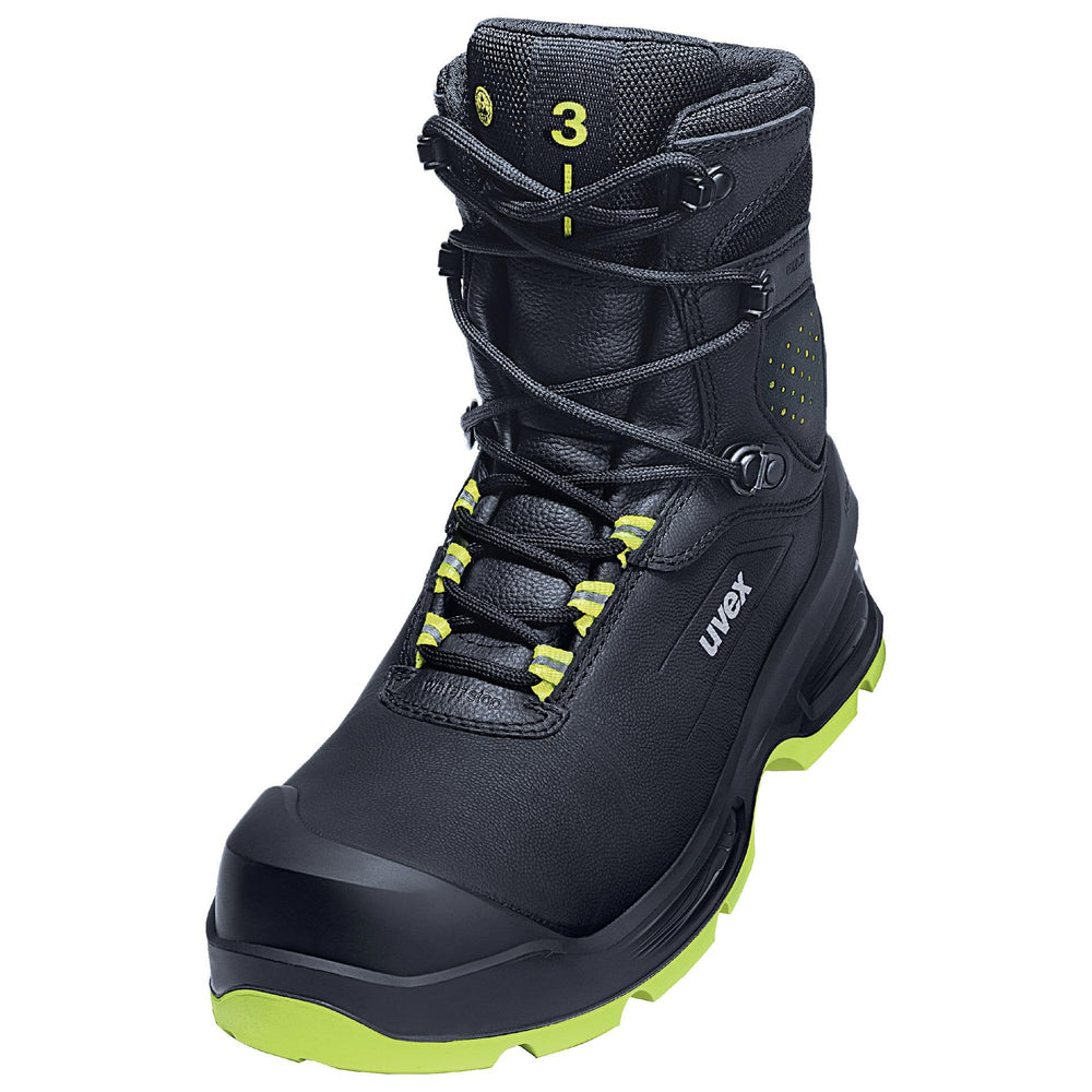uvex 3 high-top lace-up boot S3 FO CI SC SR — Uvex 68752 official product photo