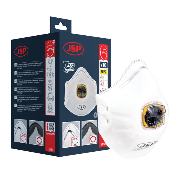 Typhoon™ Moulded Mask FFP2 Valved - (725) - Box of 10
