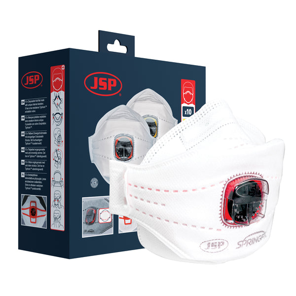 Springfit™ 435ML FFP3 With Typhoon™ Valve - Box of 10