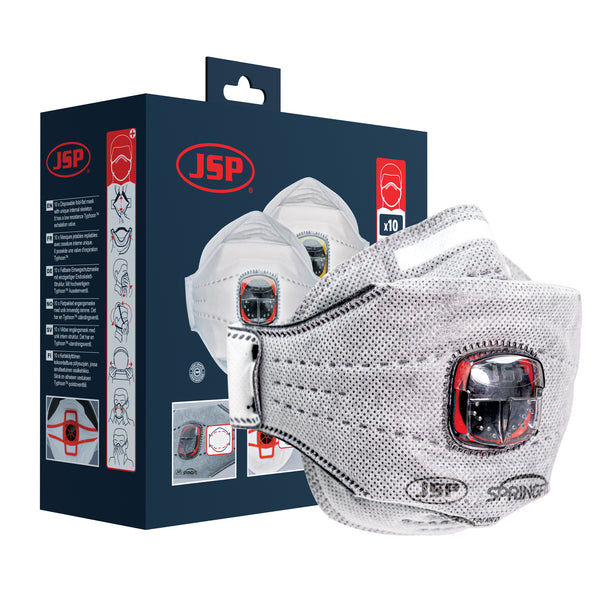 Springfit™ 436ML FFP3 with Typhoon™ Valve - Box of 10