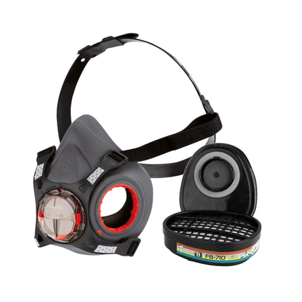 Force®8 Half-Mask with ABEK1 Classic Filters