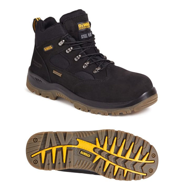 DeWalt BLACK CHALLENGER — Black Waterproof Safety Hiker