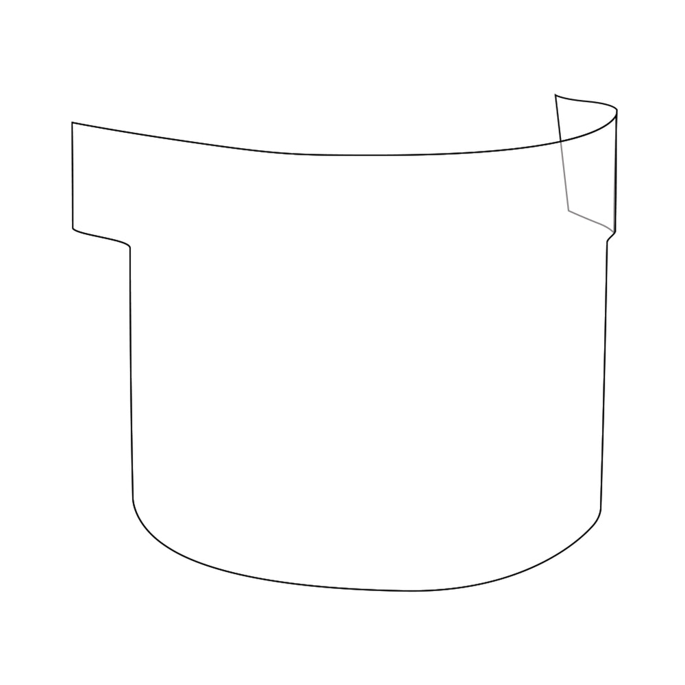 Powercap® Infinity® / Jetstream® - Peel off visor protectors (Pack of 10)