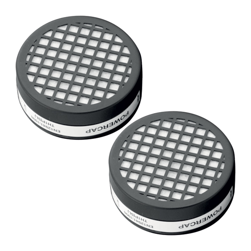 Powercap® Filters - 1 Pair - Black