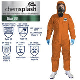 Chemsplash Eka 55 Coverall Type 5B/6B (Case of 25 units) | Northyard Safety