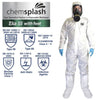 Chemsplash Eka 55 Coverall Type 5B/6B with Feet (Case of 25 units) | Northyard Safety
