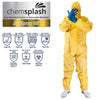 Chemsplash Jet Spray 88 Type 3B/4B 5B/6B Coverall (Case of 25 units) | Northyard Safety