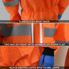 Chemsplash Xtreme SMS 55 Coverall Type 5/6 With Hi Vis Tape (Case of 25 units) | Northyard Safety