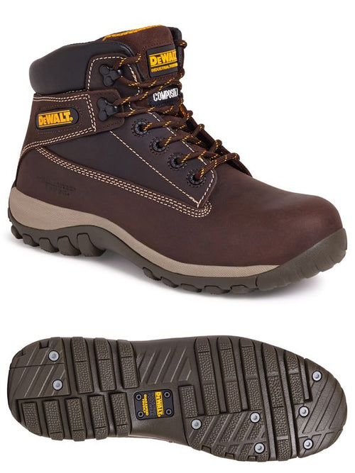 DeWalt Hammer — Brown Non-Metallic Safety Boot