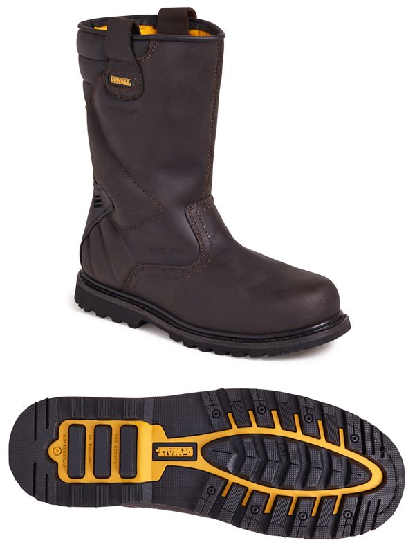 DeWalt Rigger — Brown Welted Rigger Boot