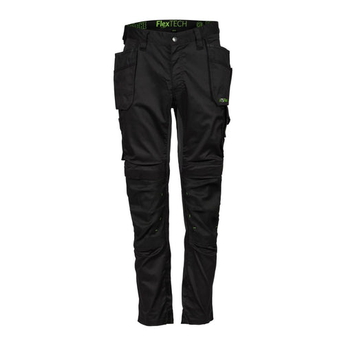 Apache Bancroft Black Grey — Apache Slim Fit Stretch Holster Trouser