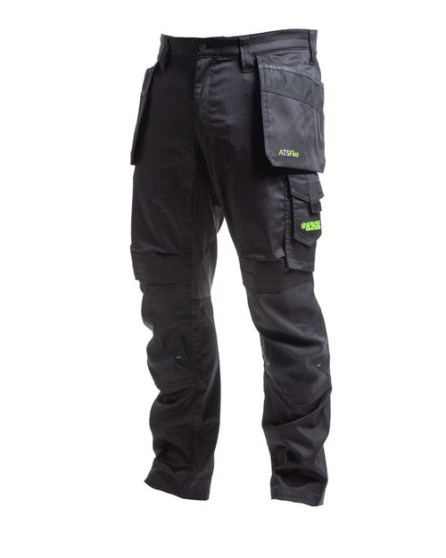 Apache Bancroft Black Grey — Apache Slim Fit Stretch Holster Trouser