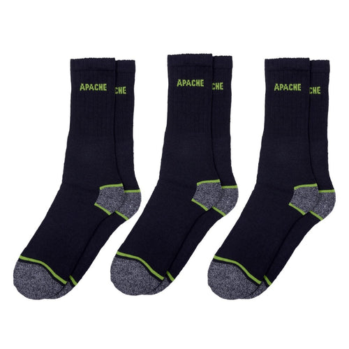 Apache BURLINGTON — Apache 3 Pack Work Sock