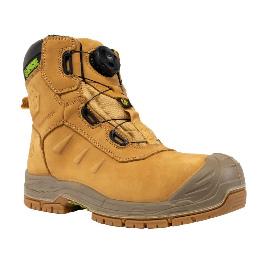Apache Churchill Wheat — Wheat waterproof FITGO safety boot ESD — official product view