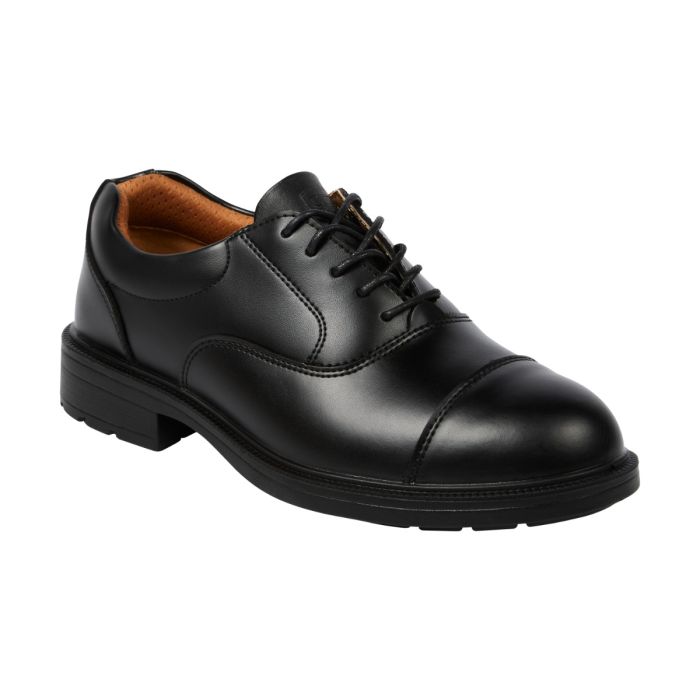 City Knights SS501CM — Black Oxford Safety Shoe